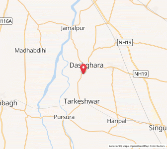 Map of Srirampur, West Bengal