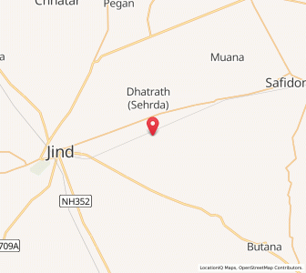 Map of Suahya, Haryana