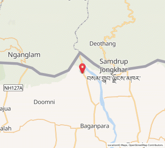 Map of Subankhata, Assam