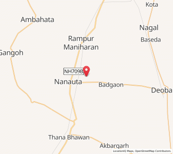 Map of Subri, Uttar Pradesh