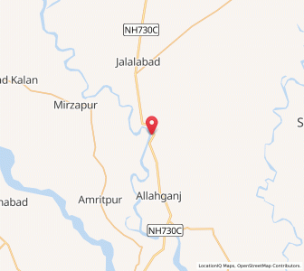 Map of Sugsugi, Uttar Pradesh