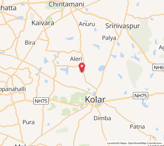 Map of Suguturu, Karnataka