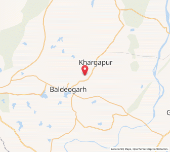 Map of Suhagi, Madhya Pradesh