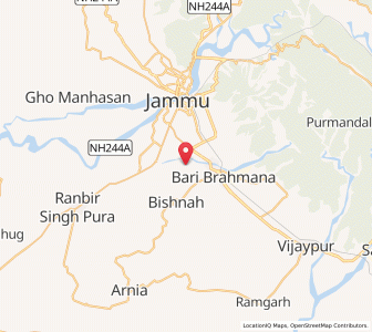 Map of Suhaora, Kashmir