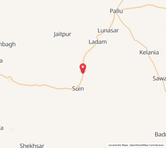 Map of Suin ki Dhani, Rajasthan