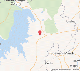 Map of Sujanpura, Madhya Pradesh