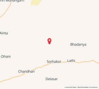 Map of Sujio, Rajasthan