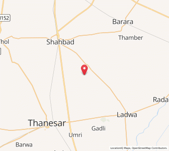 Map of Sujri, Haryana