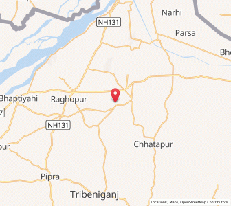 Map of Sukhanagar, Bihar