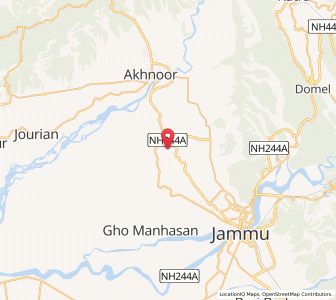Map of Sukka, Kashmir