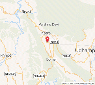 Map of Sul, Kashmir