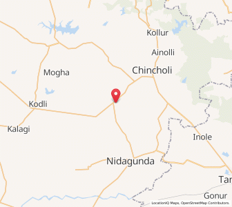 Map of Sulahpet, Karnataka