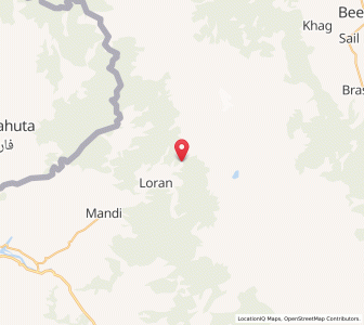 Map of Sultanpathri, Kashmir