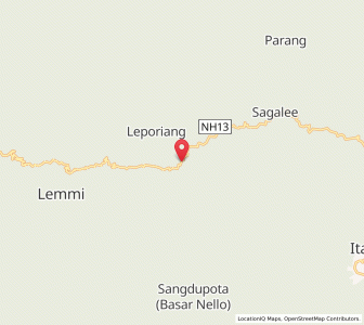Map of Sulung, Arunachal Pradesh