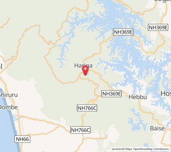 Map of Sulvalli, Karnataka