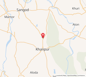 Map of Sumar, Rajasthan