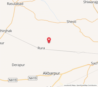 Map of Sumerpur, Uttar Pradesh