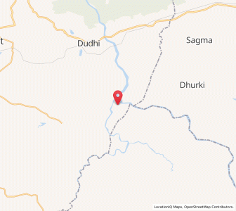 Map of Sundari, Uttar Pradesh