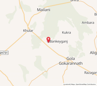 Map of Sundarpur, Uttar Pradesh