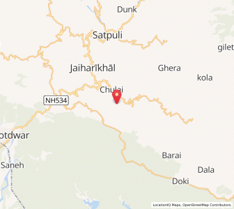 Map of Sunkatal, Uttarakhand