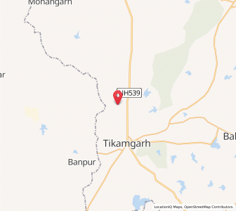 Map of Sunorakhiria, Madhya Pradesh