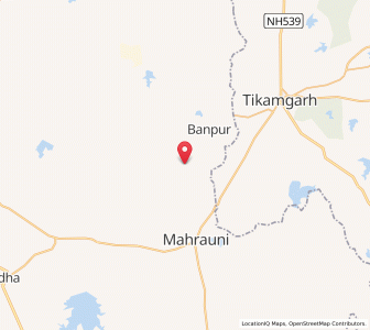 Map of Sunwaho, Uttar Pradesh