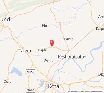 Map of Sunwasa, Rajasthan