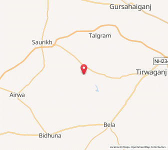 Map of Suraian, Uttar Pradesh