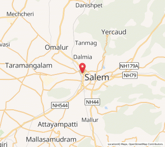 Map of Suramangalam, Tamil Nadu