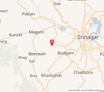 Map of Suranhal, Kashmir