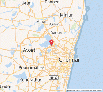 Map of Surappattu, Tamil Nadu
