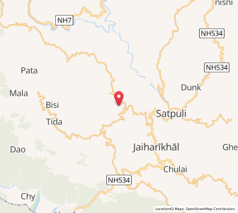 Map of Surari, Uttarakhand