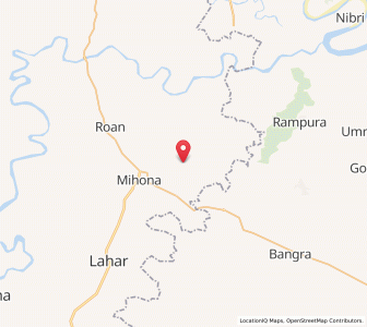 Map of Surghan, Madhya Pradesh