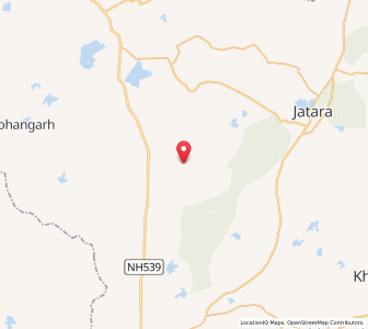 Map of Surjanpur, Madhya Pradesh