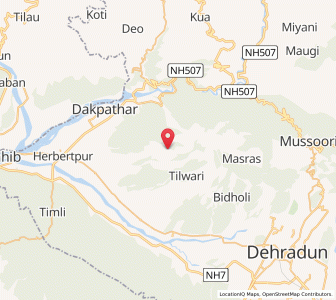Map of Surna Tarja, Uttarakhand
