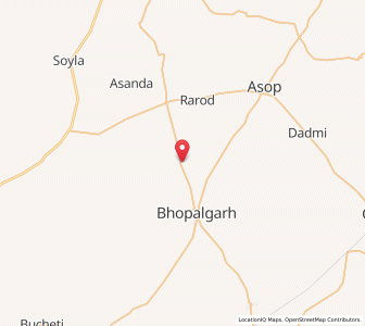 Map of Surpura Khurd, Rajasthan