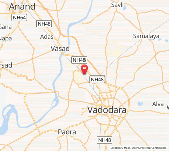 Map of Sursi, Gujarat
