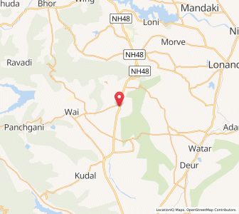 Map of Surul, Maharashtra