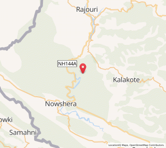 Map of Surun, Kashmir