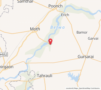 Map of Surwai, Uttar Pradesh