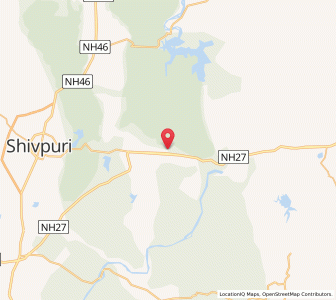 Map of Surwaya, Madhya Pradesh