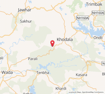 Map of Suryamal, Maharashtra