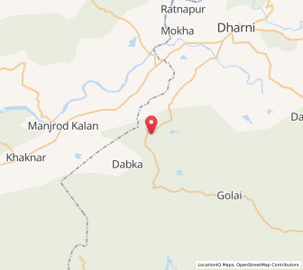 Map of Susarda, Maharashtra