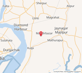 Map of Sutabecha, West Bengal