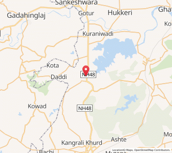 Map of Sutkatte, Maharashtra
