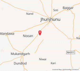 Map of Swami ka Bas, Rajasthan