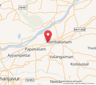 Map of Swamimalai, Tamil Nadu