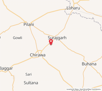Map of Syalu Bara, Rajasthan