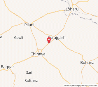 Map of Syalu Chhota, Rajasthan