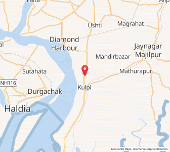 Map of Syam Basa, West Bengal
